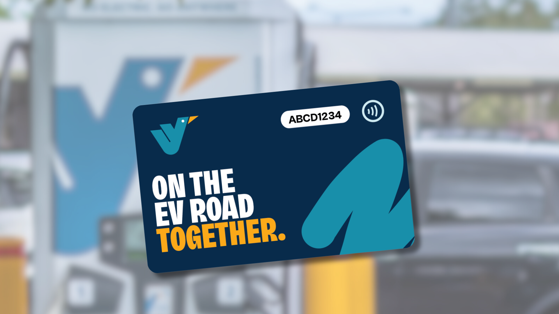 RFID card with background RFID card with background